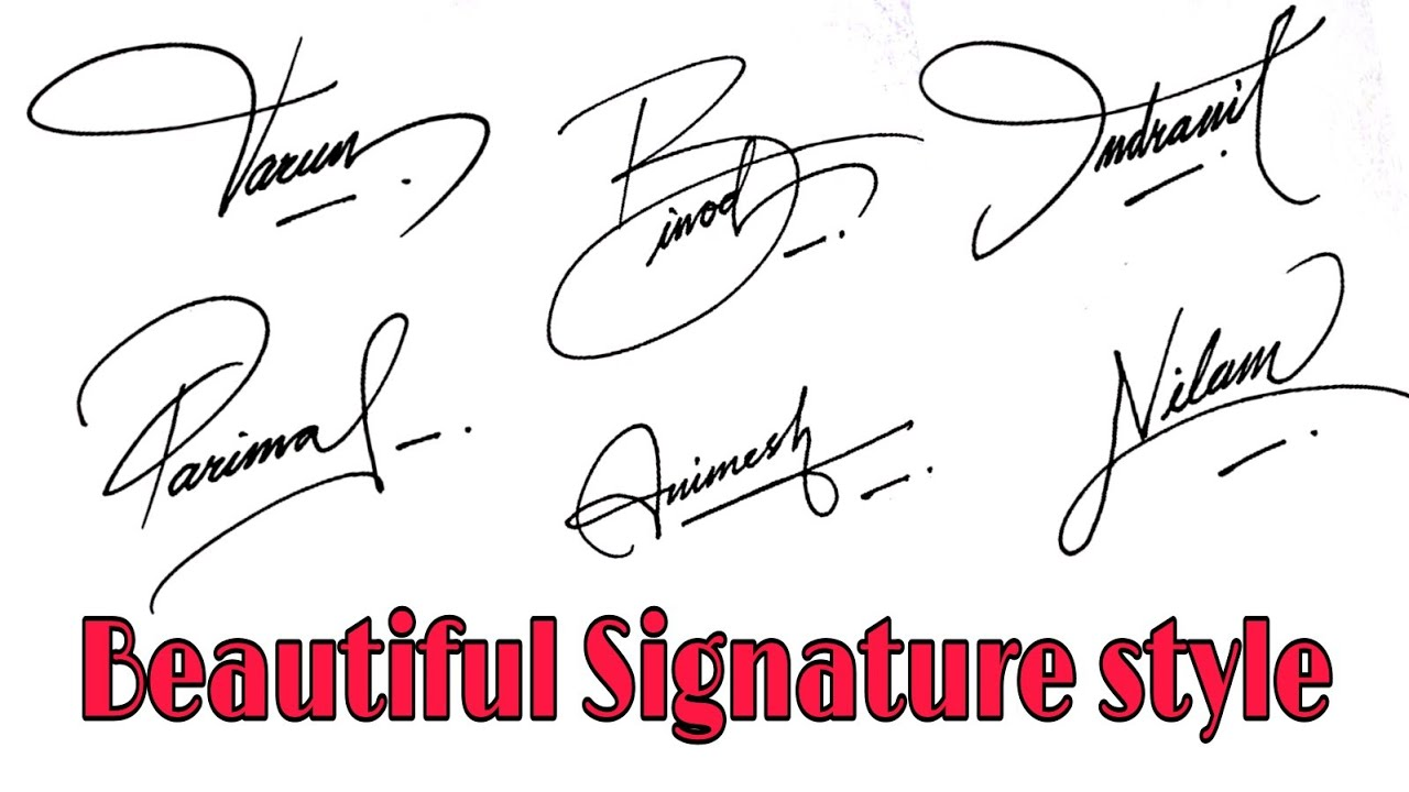 Unique Signature Maker App